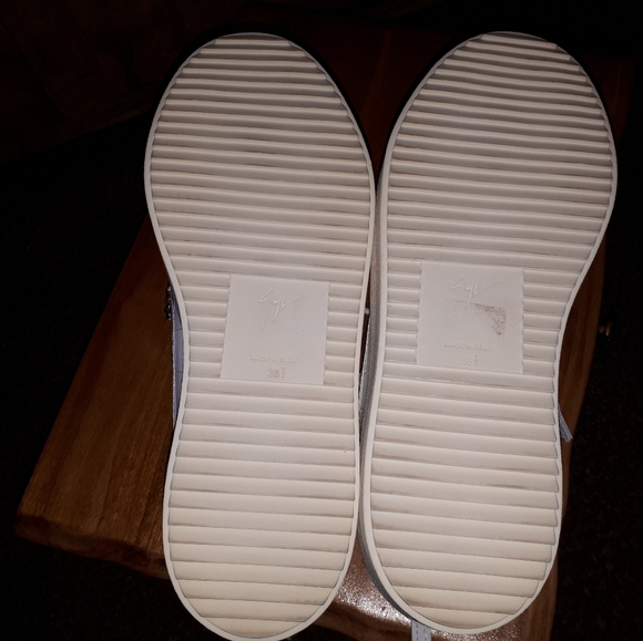 Giuseppe Zanotti White Crocodile Sneakers - Picture 4 of 4